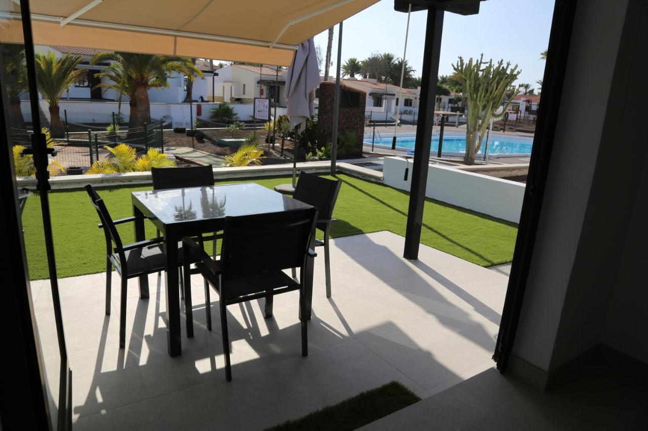 Precioso Bungalow En Complejo Privado Con Piscina Сан-Бартоломе Экстерьер фото